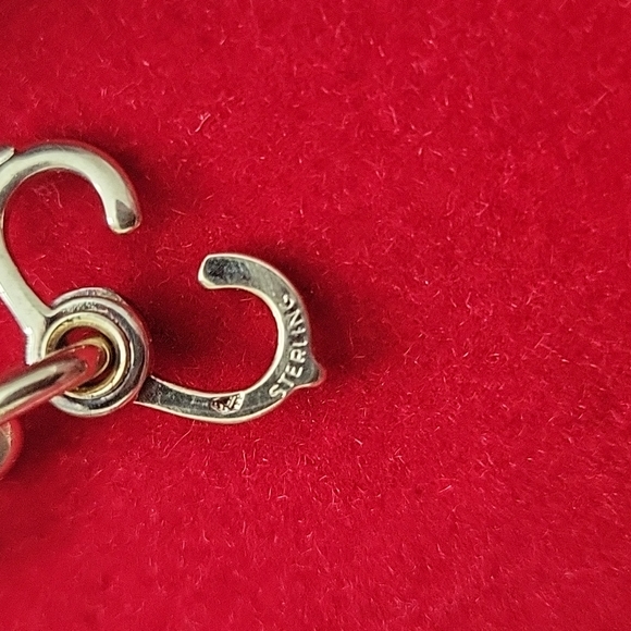 925 Gold Anchor Mariner Bracelet. - Picture 2 of 5